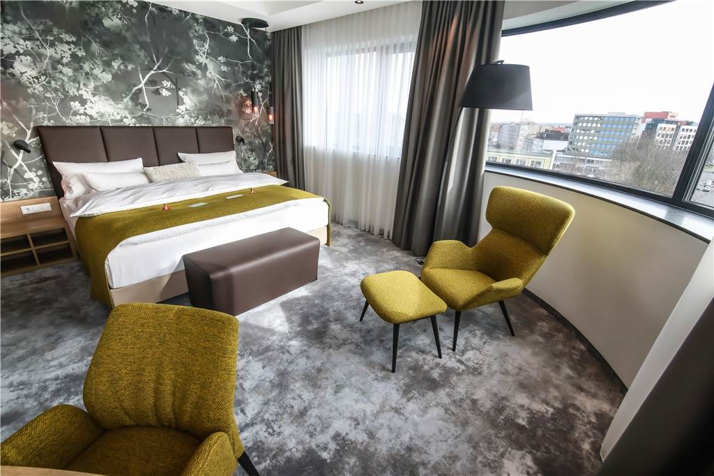 Einen tollen Ausblick bieten die neuen Panorama-Zimmer im Esplanade.