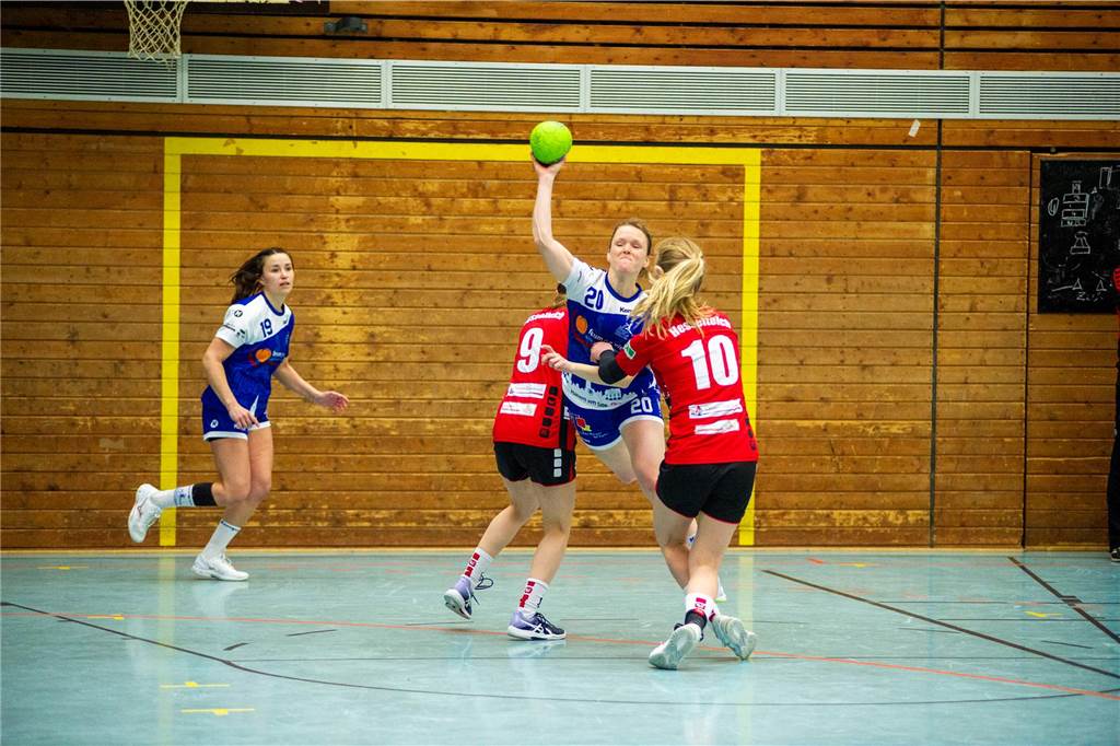 Einen überzeugenden 38:21-Sieg feierten die Verbandsliga-Damen des HSC Haltern-Sythen gegen die SpVg. Hesselteich-Siedinghausen.