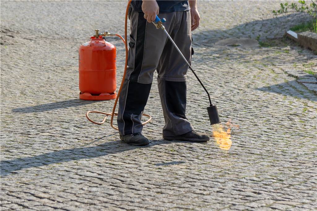 Extreme Hitze: Feuerwehr Werne warnt vor Leichtfertigkeit und gibt Tipps Einer der gängigen Gründe für Brände im Sommer: Eigentumsbesitzer, die ihre Außenflächen abflemmen.