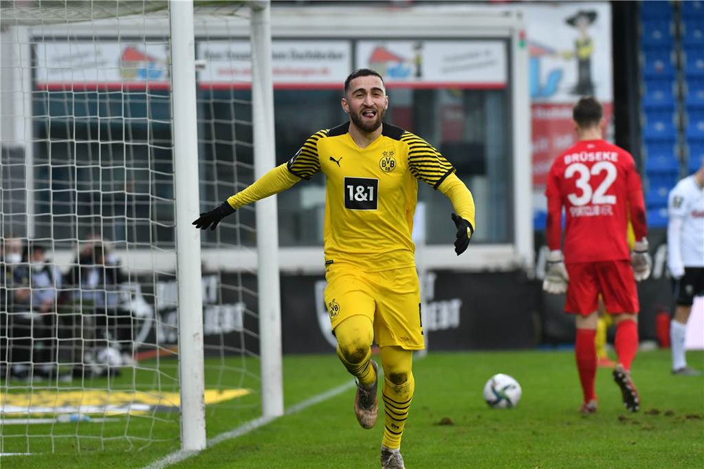 BVB-U23-Manager Preuß: „Guten Fußball spielen und den Klassenerhalt schaffen“ Einer der großen Gewinner bei der BVB-U23: Berkan Taz.