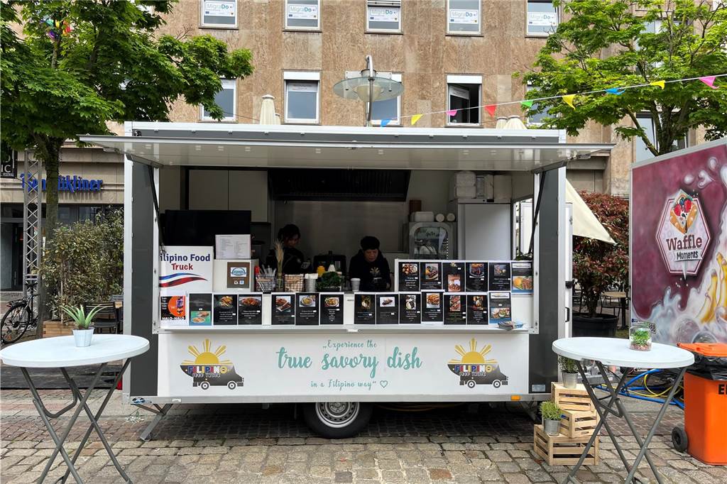 Einer von nur zwei Dortmunder Foodtrucks auf dem Festival: der „Filipino Food Truck“