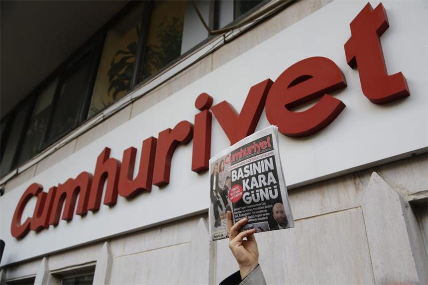 Alternativer Nobelpreis für türkische Zeitung "Cumhuriyet" Einer von vier Preisträgerin ist die unabhängige türkische Zeitung "Cumhuriyet".