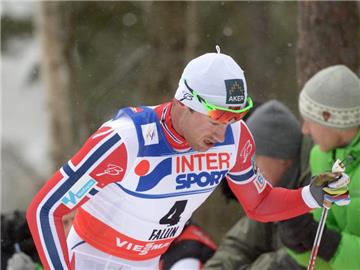 Einsame Spitze: Norwegens Petter Northug holte zum Abschluss seinen vierten WM-Titel. Foto: Fredrik Sandberg