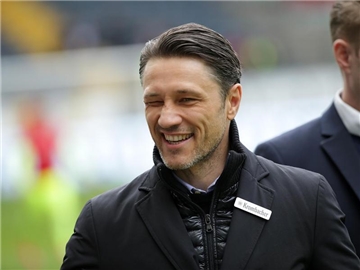 Eintracht-Trainer Niko Kovac: "Die Azteken haben etwas Besonderes in ihren Genen." Foto: Hasan Bratic