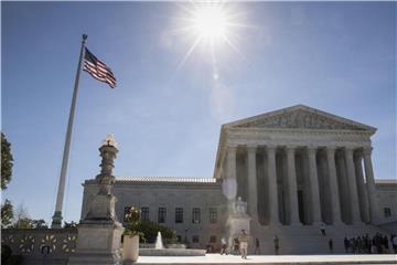 Ein Urteil des Supreme Courts in Washington wird bis Juni erwartet. Foto: J. Scott Applewhite/AP