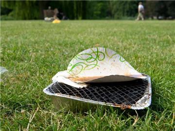 Einweggrills sind praktisch, aber schlecht für die Umwelt. Foto: Sebastian Kahnert