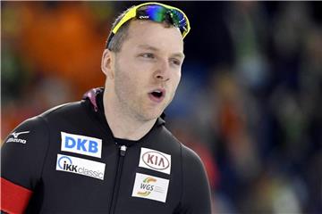 Eisschnellläufer Nico Ihle wurde in Heerenveen beim Rennen über 1000 Meter disqualifiziert. Foto: Patrick Post