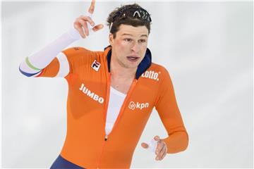 Eisschnellläufer Sven Kramer befindet sich vor den Olympischen Winterspielen in glänzender Form. Foto: Fredrik Varfjell
