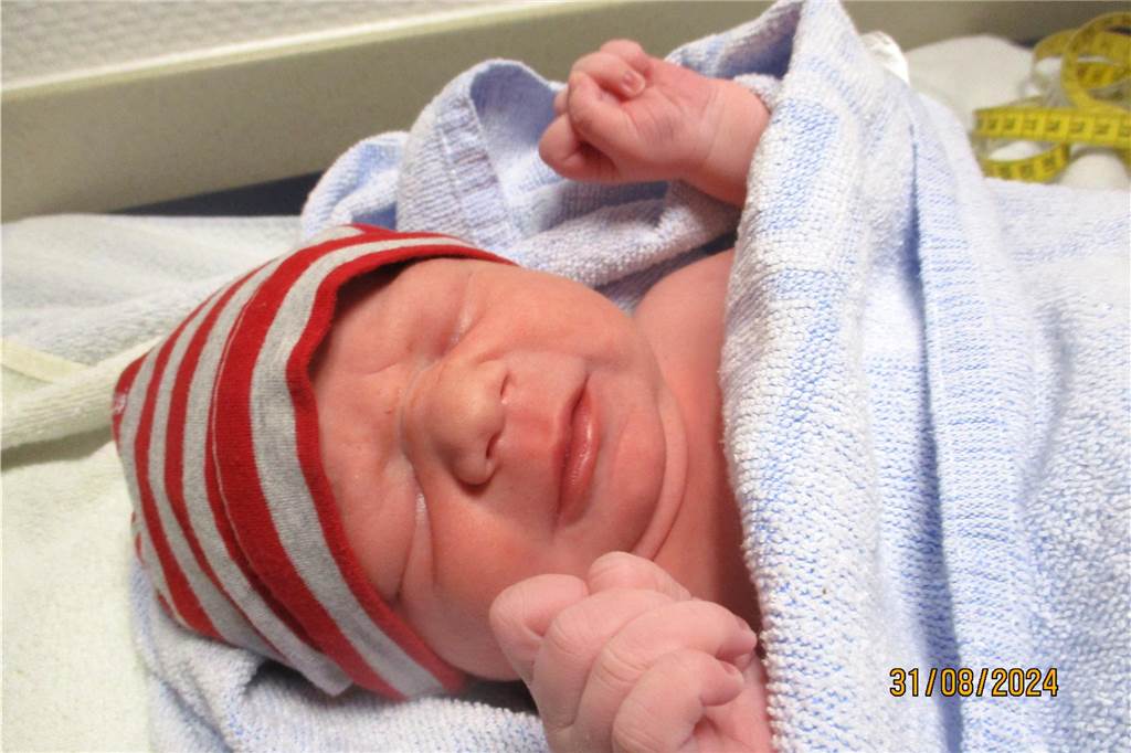 Elanie Blazanin, geboren am 31. August.