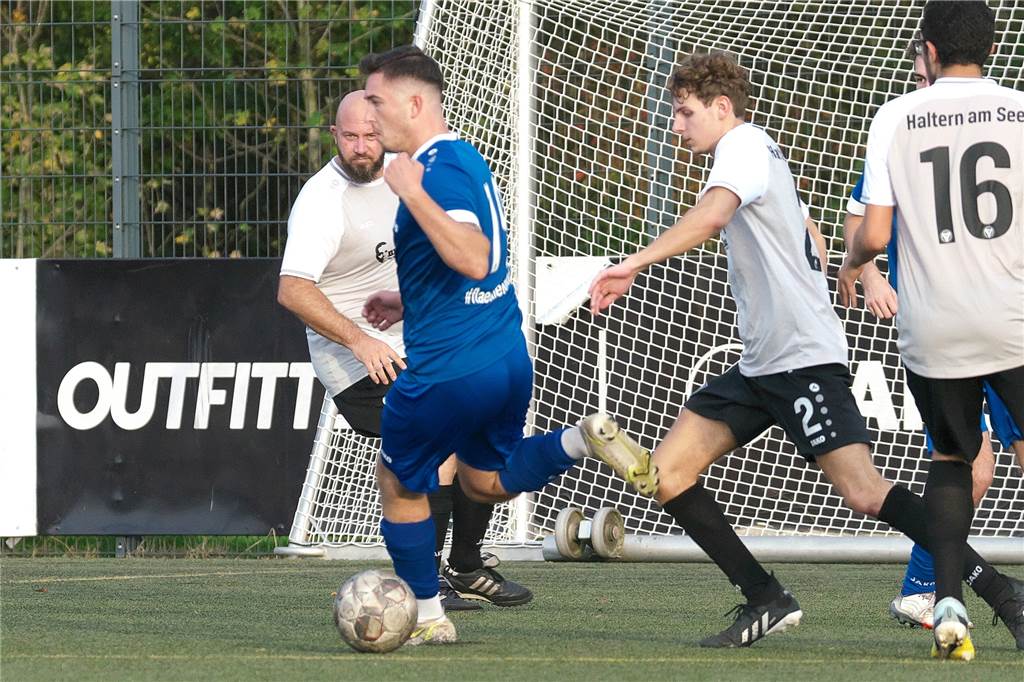 Elf Tore fielen beim Bezirksliga-Derby zwischen dem Team B des TuS Haltern am See und Flaesheim - alle Treffer erzielte die Concordia.