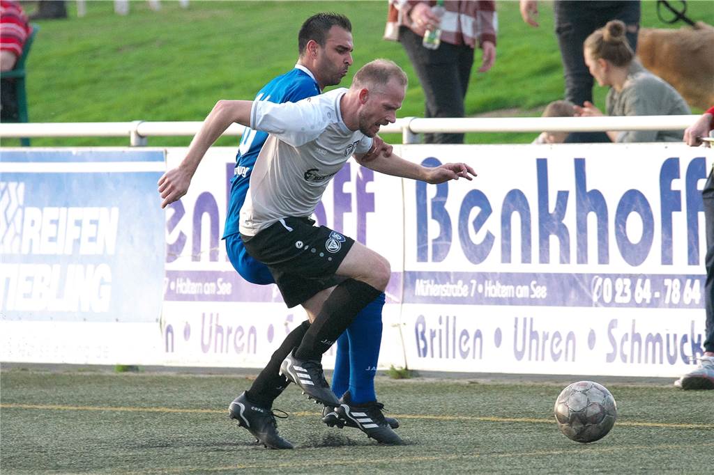 Elf Tore fielen beim Bezirksliga-Derby zwischen dem Team B des TuS Haltern am See und Flaesheim - alle Treffer erzielte die Concordia.