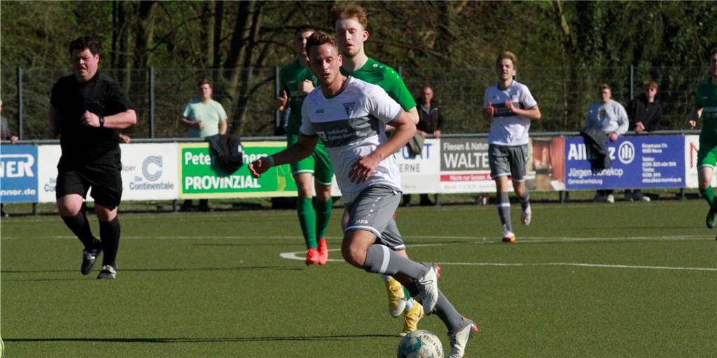 Wieder früh raus: Werner SC scheidet gegen Bezirksligisten im Kreispokal aus Elias Heidicker erzielte am Sonntag den 1:2-Anschlusstreffer bei der 2:4-Niederlage des Werner SC gegen VfL Wolbeck.