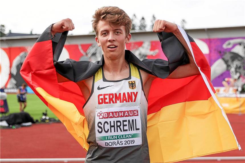 Ein Dortmunder Europameister ist Nachwuchs-Leichtathlet des Jahres in Deutschland Elias Schreml ist Nachwuchs-Leichtathlet des Jahres.