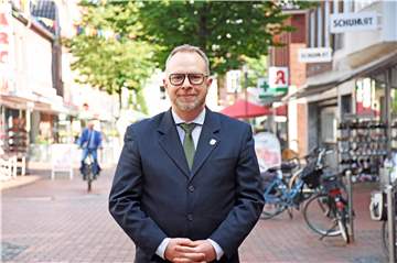 Elmar Kampshoff (UWG) sieht die Innenstadt als große Herausforderung für den nächsten Bürgermeister.