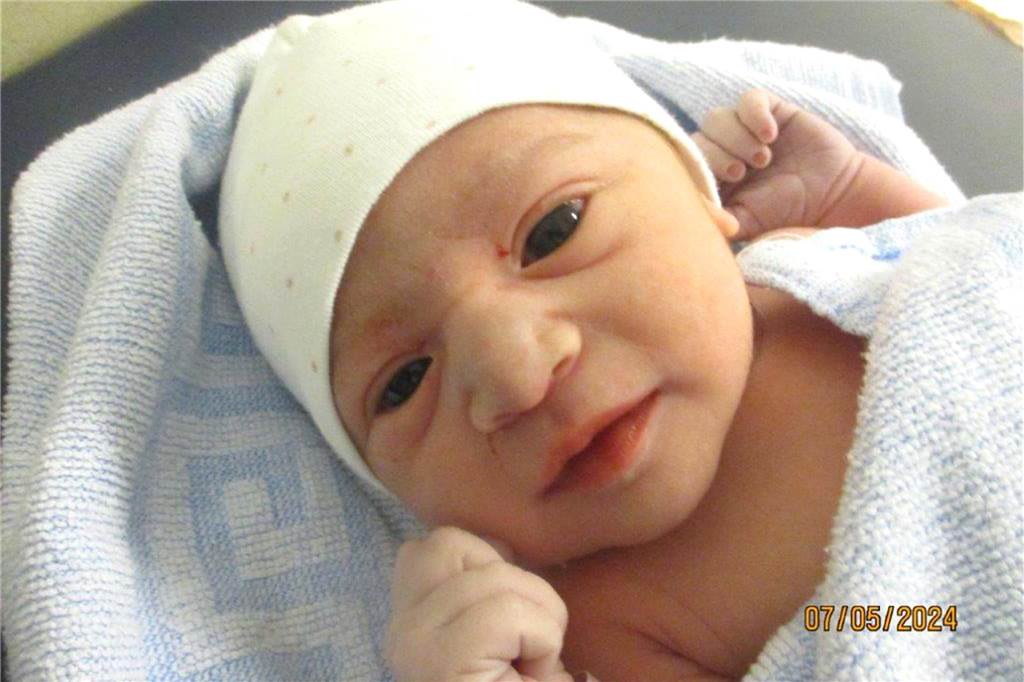Emily Radelic, geboren am 7. Mai.