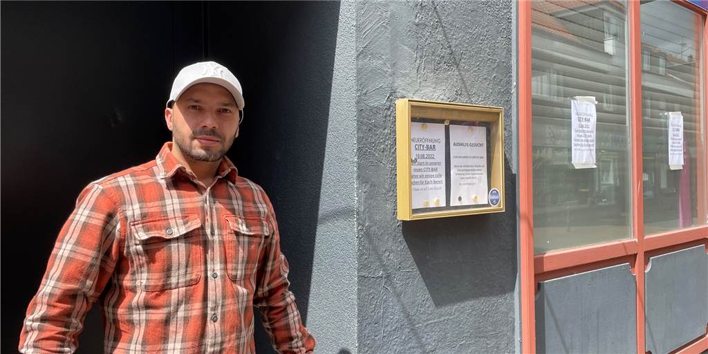 Ex-Burgtreff ist für neuen Pächter Emir Gashi aus Ascheberg eine Familiensache Emir Gashi ist neuer Pächter der Kneipe in der Burgstraße.