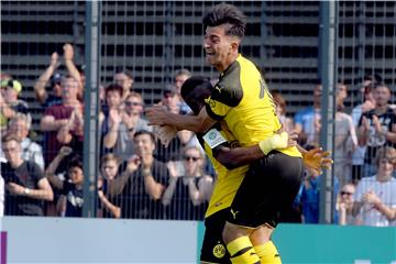 Emir Terzi krönte seine starke Leistung mit dem Führungstor und ebnete damit den BVB-Weg ins Finale.