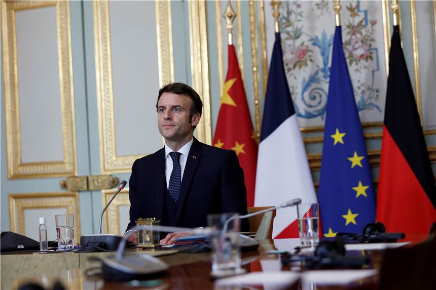 Macron schwört EU-Partner ein: „Europa muss sich auf alle Szenarien einstellen“ Emmanuel Macron mahnt Europa zur Stärke und Einigkeit.