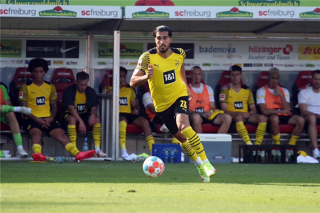 BVB-Verletztenupdate: Hoffnung bei Reus – ein anderer Spieler fällt sicher aus Emre Can leidet seit der EM an muskulären Probleme. Für den BVB stand er bislang gerade einmal elf Minuten auf dem Platz.