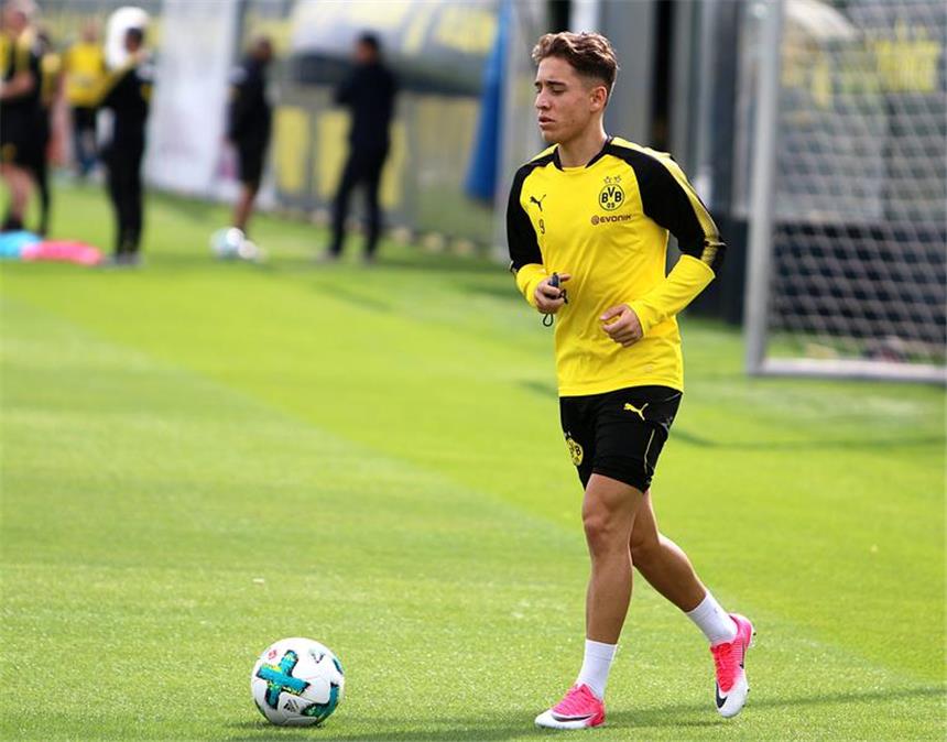 BVB-Tempodribbler Mor vor Wechsel nach Mailand Emre Mor trainierte am Mittwoch individuell - und verließ dann recht zügig das Trainingsgelände in Brackel.