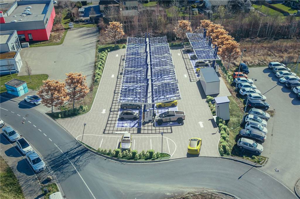 Elektroauto bei einer Tasse Kaffee aufladen: „Kein Unterschied zur Tankstelle“ EnBW plant im Kamen-Karree einen Schnellladepark mit 52 Ladepunkten. Mit 52 Schnellladepunkten wird der Standort nach Unternehmensangaben der größte öffentliche Schnellladepark europaweit.