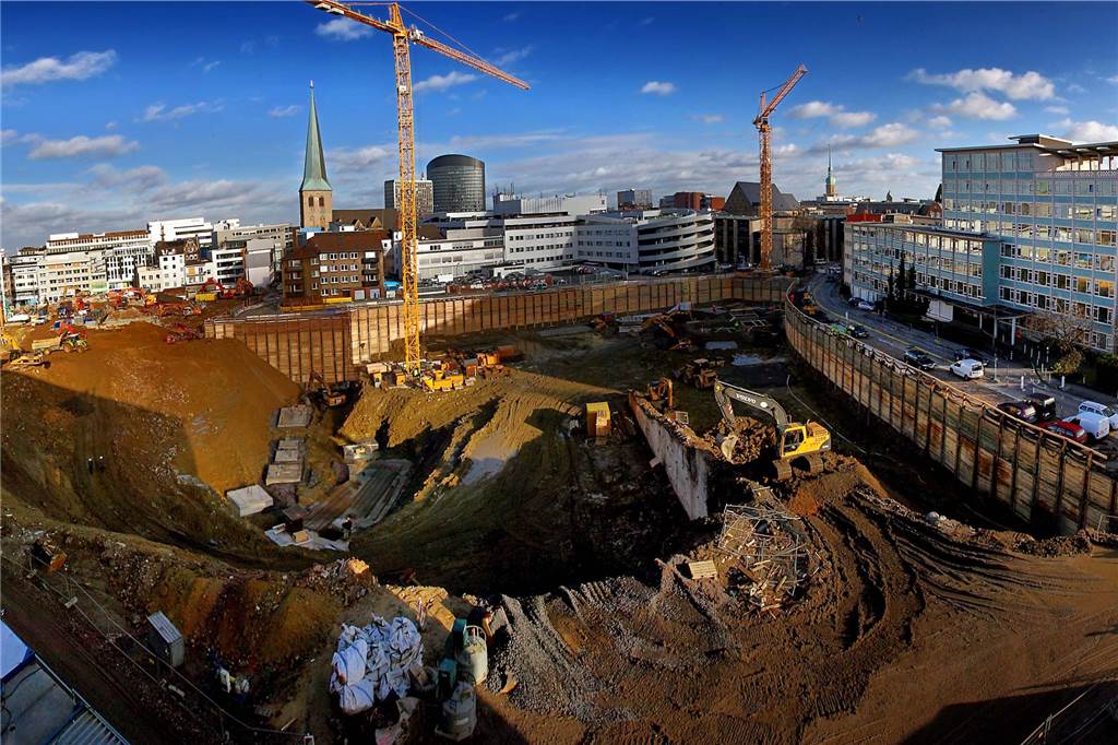 Warum unter der Thier-Galerie fünf große, leere Hallen begraben liegen Ende 2009 haben die Bauarbeiten für die Thier-Galerie auf dem Gelände der ehemaligen Thier-Brauerei begonnen. Die alten Gär- und Lagerkeller wurden dabei überbaut.