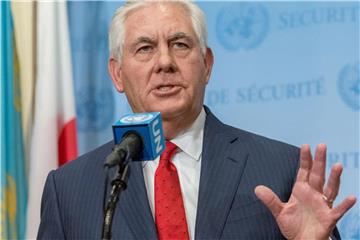 „Ende der großen Kampfoperationen bedeutet nicht, dass wir die dauerhafte Niederlage des IS erreicht haben“: Rex Tillerson. Foto: Albin Lohr-Jones/Pacific Press/ZUMA Wire