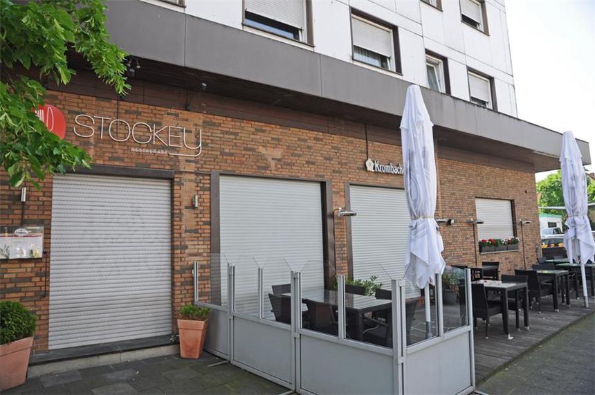 Restaurant Stockey könnte dauerhaft schließen Ende im Stockey? Am Montag blieben jedenfalls die Rolladen unten.