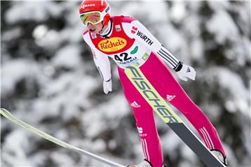 Eric Frenzel geht es in Seefeld darum die Form für die Winterspiele zu finden. Foto: Georg Hochmuth