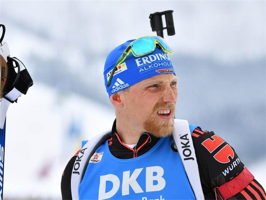 Fourcade mit 13. Sieg - Peiffer wird Fünfter im Sprint Erik Lesser muss erkrankt auf den Start in Kontiolahti verzichten. Foto: Martin Schutt