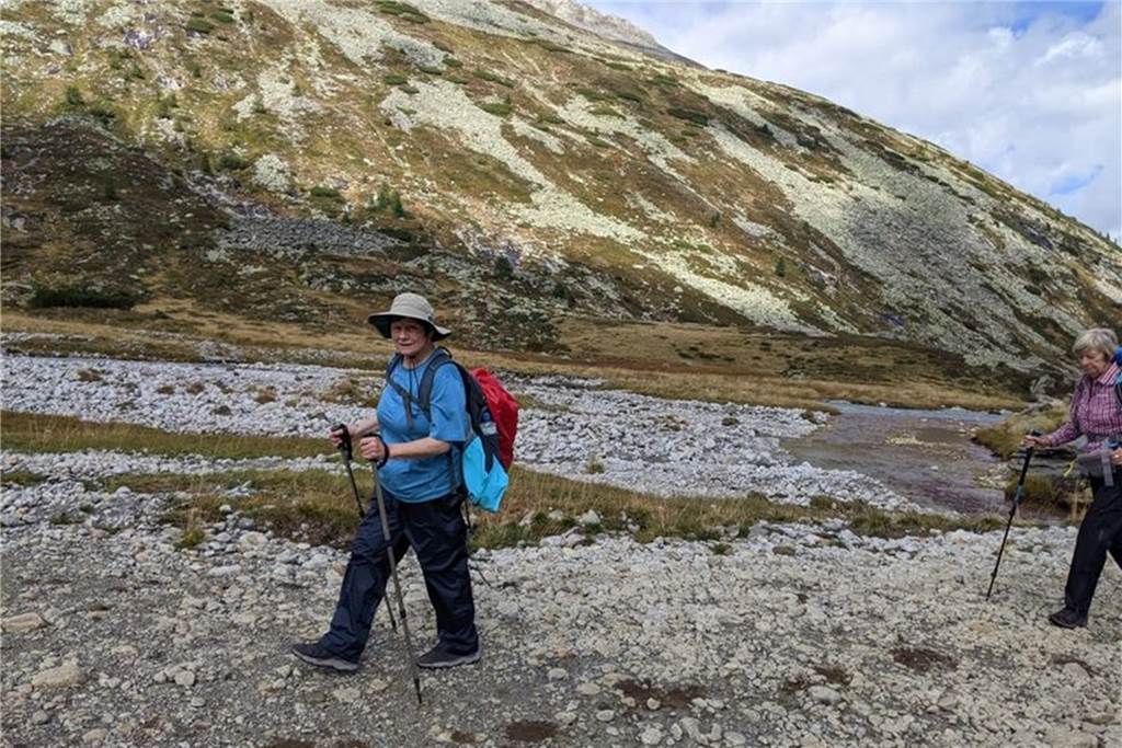 Erika Eschert war mit 82 Jahren die älteste Teilnehmerin.