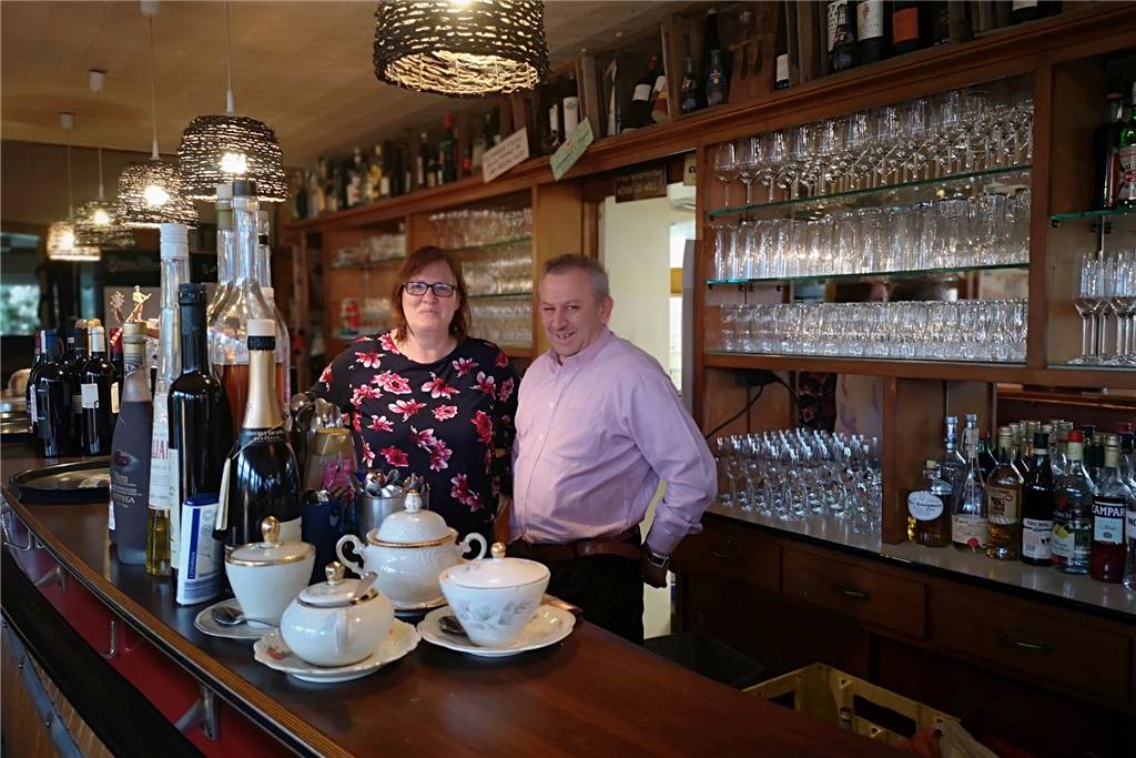 Im Haus Olfmann überzeugt vor allem die hausgemachte Pasta Erika und Vincenzo (Enzo) Parisi betreiben gemeinsam das Restaurant.