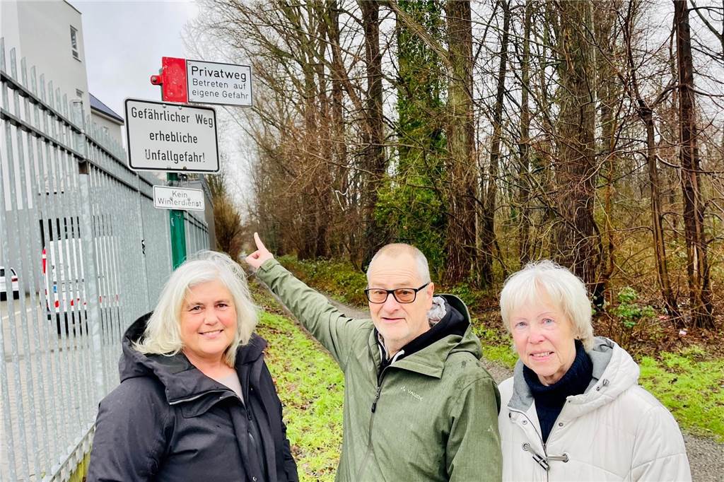 Eine jahrelang geduldete Matschpiste wird zum offiziellen Radweg Grüne in Aplerbeck