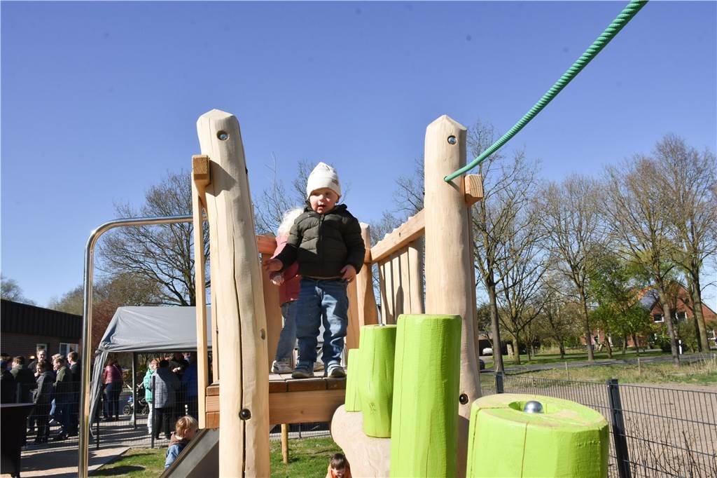 Klettergerüst erobern