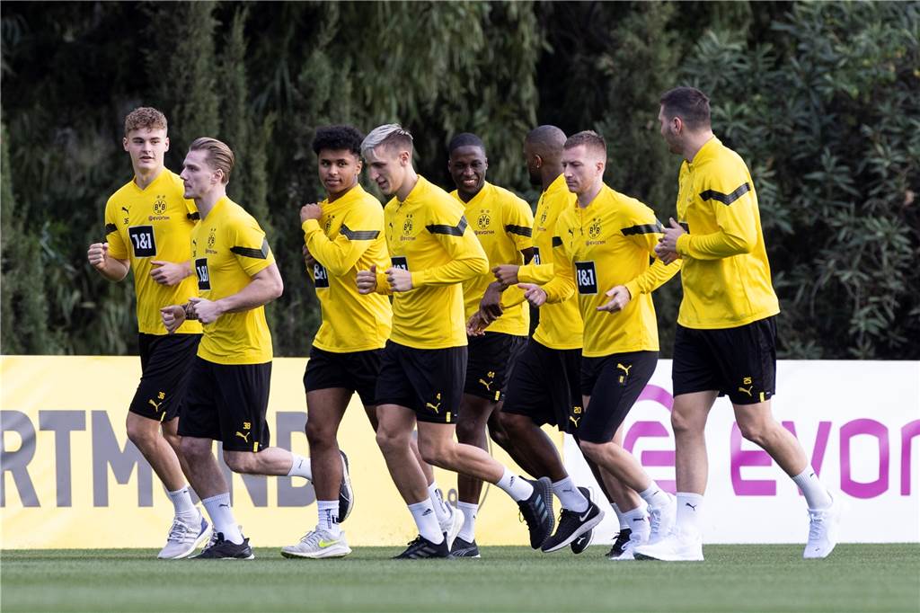 Erstes BVB-Training in Marbella.
