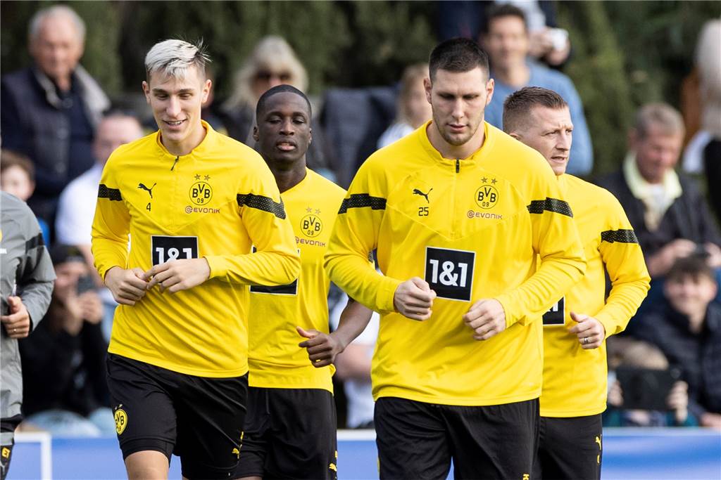 Erstes BVB-Training in Marbella.