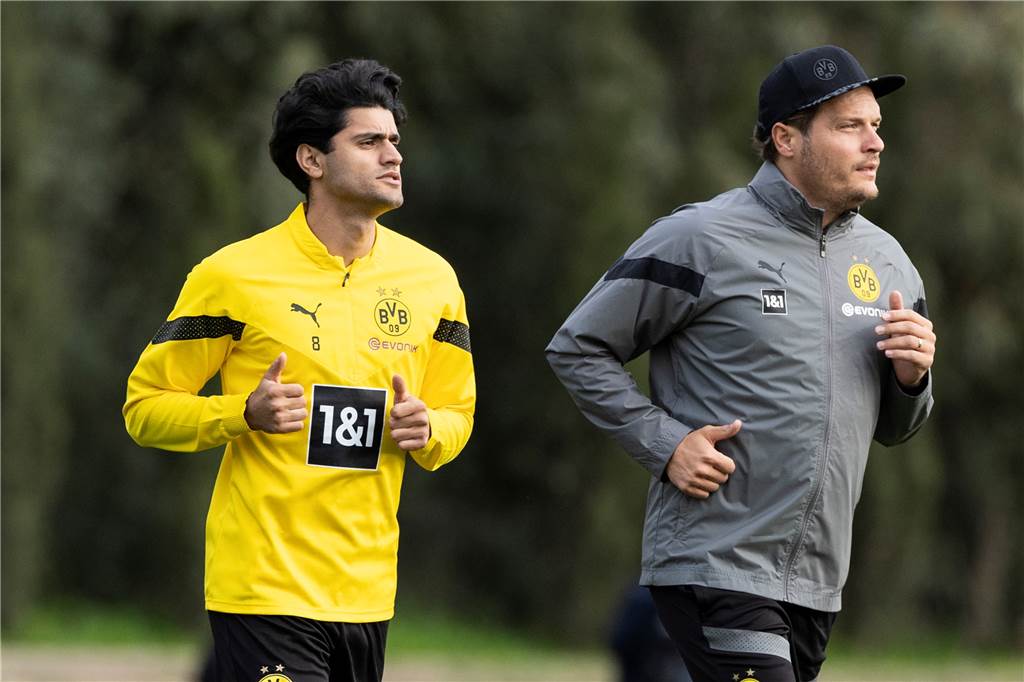 Erstes BVB-Training in Marbella.