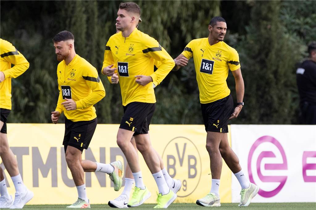 Erstes BVB-Training in Marbella.