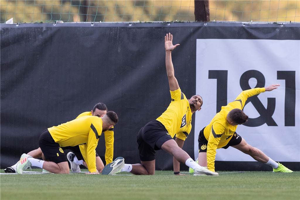 Erstes BVB-Training in Marbella.