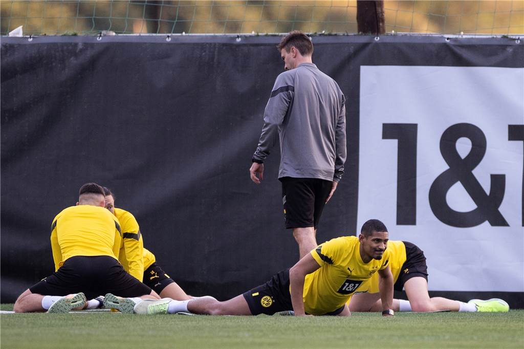 Erstes BVB-Training in Marbella.