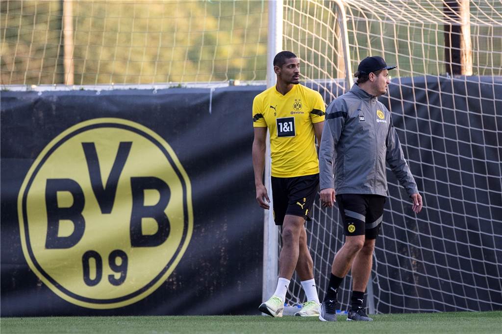 Erstes BVB-Training in Marbella.