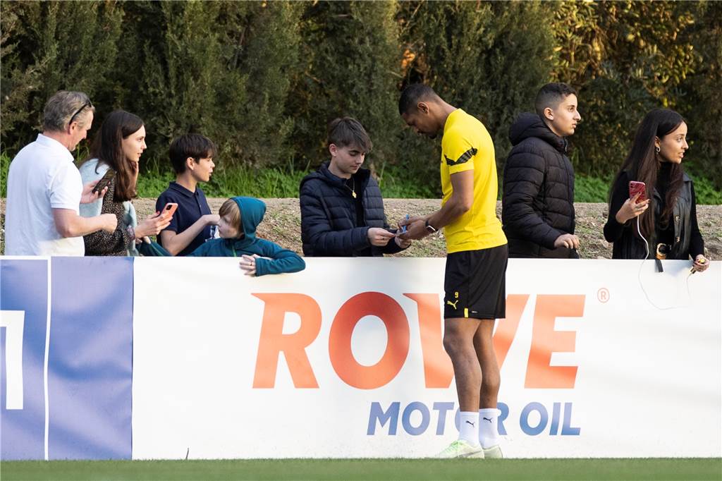 Erstes BVB-Training in Marbella.