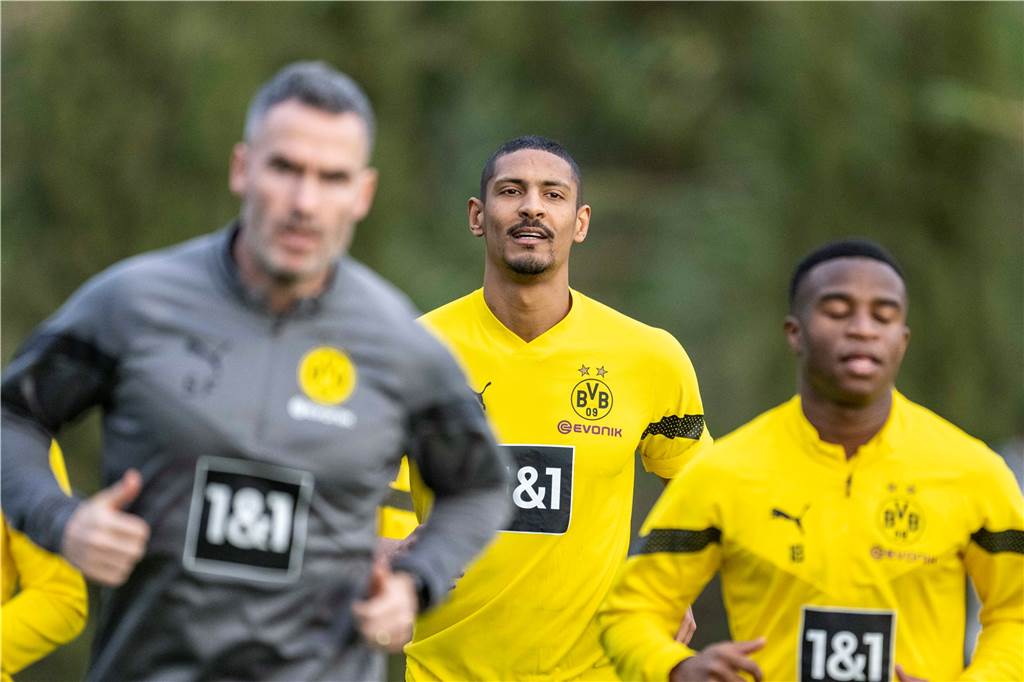 Erstes BVB-Training in Marbella.
