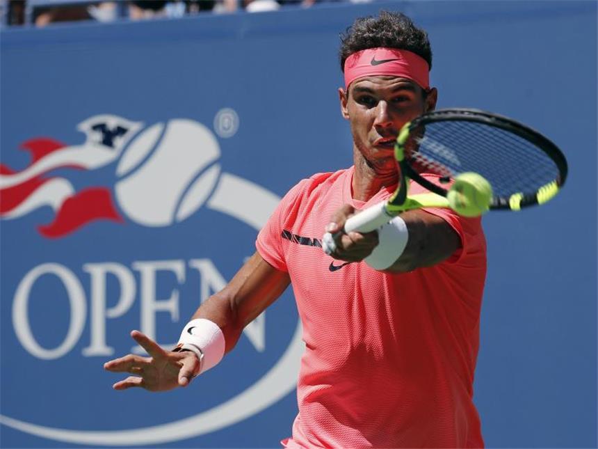 Nadal vor US-Open-Duell mit Talent Rublew Erstmals seit 2013 wieder unter den letzten acht bei den US Open. Rafael Nadal. Foto: Julie Jacobson