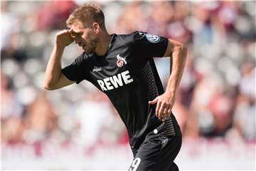 Erzielte vier Treffer für den 1. FC Köln: Simon Terodde. Foto: Annegret Hilse