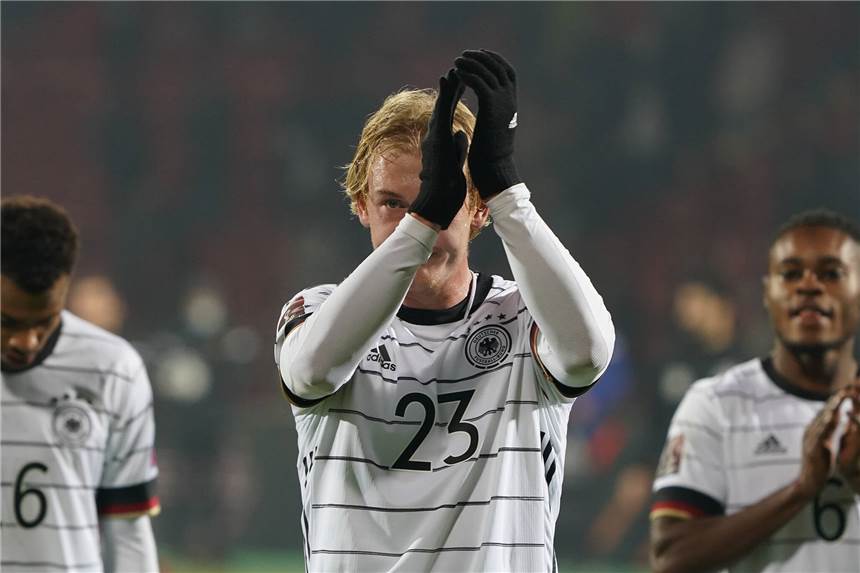 Kein BVB-Spieler in der Nationalmannschaft – Rose findet’s „nachvollziehbar“ Es bleibt vorerst bei 36 Länderspielen: Julian Brandt vom BVB.