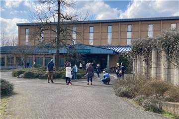 Es gab bereits Impfaktionen in der Seestadthalle für Lehrkräfte und Kita-Personal in Haltern.