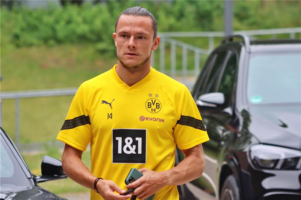 Kleiner Kader, große Aufgaben: BVB-Profis mit Frühstart bei der Leistungsdiagnostik Es geht wieder los: BVB-Linksverteidiger Nico Schulz.