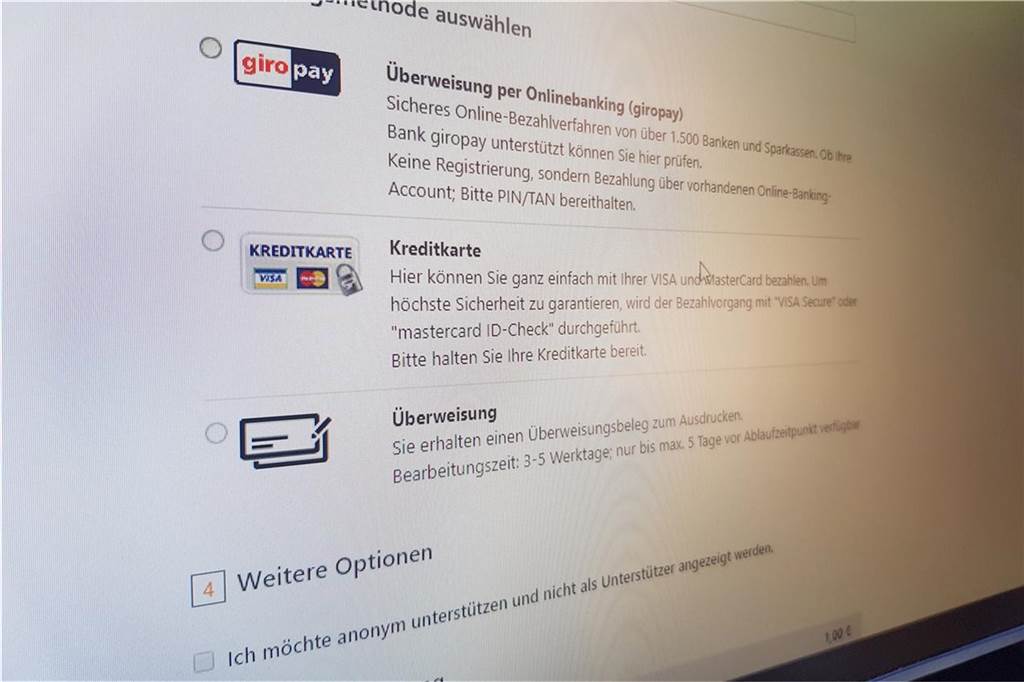 Es gibt mehrere Möglichkeiten, auf welchem Weg Spender das Geld dem Projekt-Treuhandkonto zulassen kommen können. 