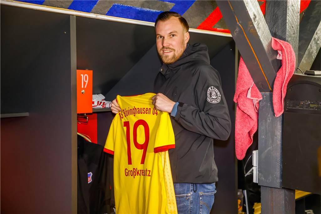 Testspiele gegen den TuS Bövinghausen sind nicht mehr für alle umsonst Es gibt schon etliche Anfragen für das Trikot mit der Nummer 19.